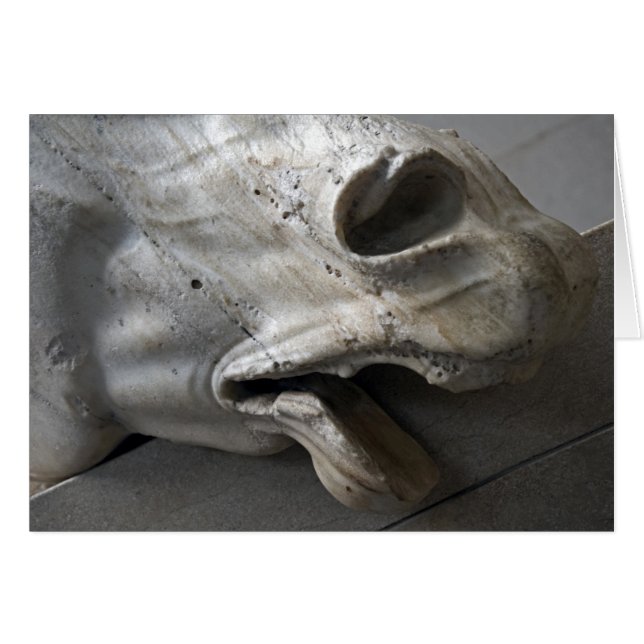 Henissement de marbre - carte (Devant horizontal)