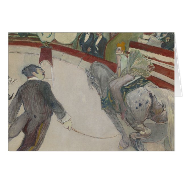 Henri de Toulouse-Lautrec - Equestrienne (Devant horizontal)