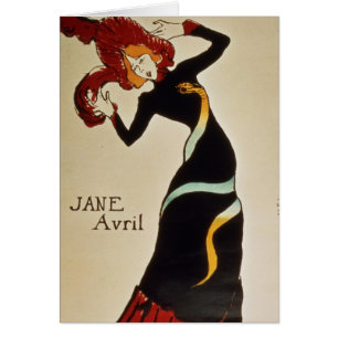 Henri De Toulouse-Lautrec   Jane Avril 1899