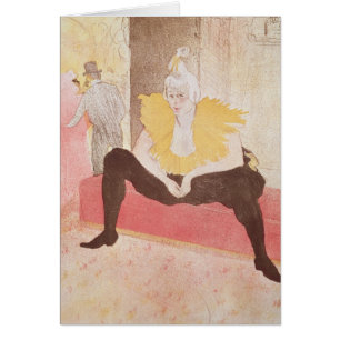 Henri De Toulouse-Lautrec le Clowness Cha-U-Kao