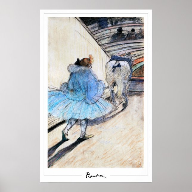 Henri de Toulouse-Lautrec Zedign Art Affiche #28 (Devant)