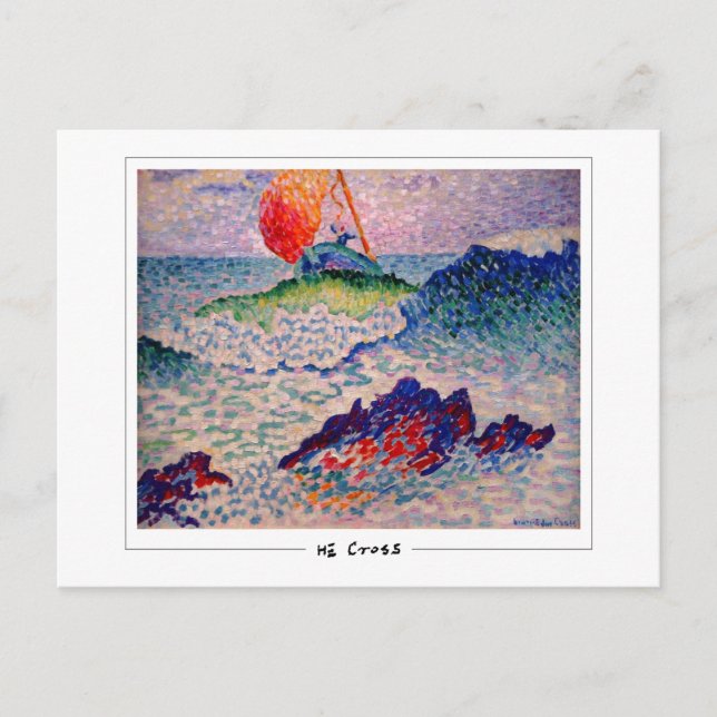 Henri-Edmond Cross #126 - Carte postale d'art fin (Devant)