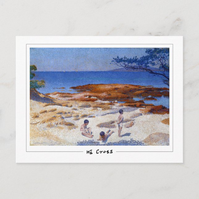 Henri-Edmond Cross #143 - Carte postale d'art fin (Devant)