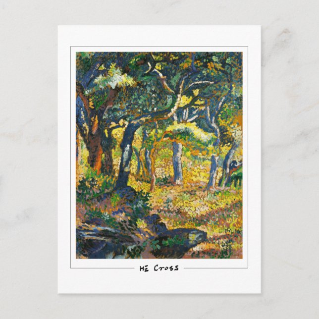 Henri-Edmond Cross #1 - Carte postale d'art fin (Devant)