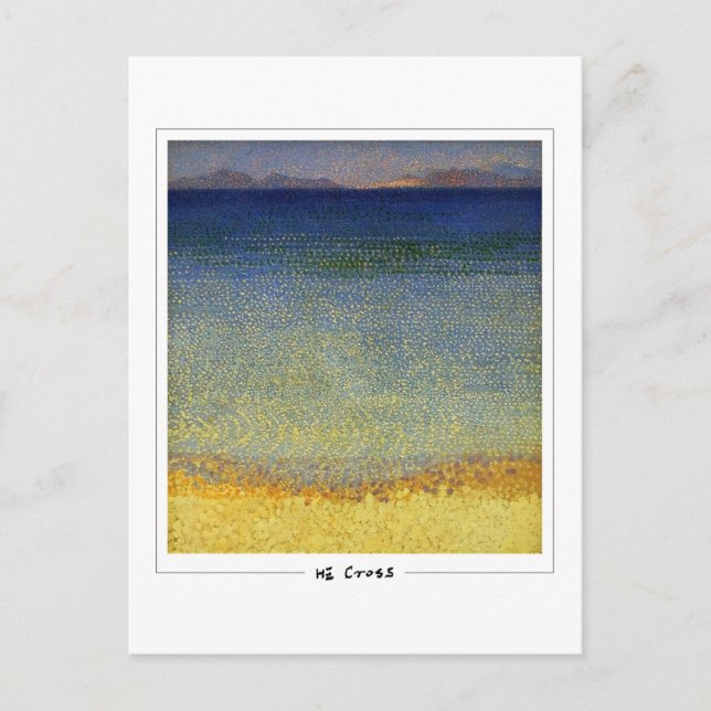 Henri-Edmond Cross #3 - Carte postale d'art fin (Devant)