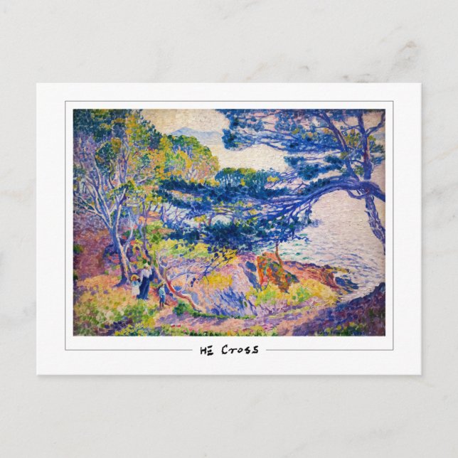 Henri-Edmond Cross #5 - Carte postale d'art fin (Devant)