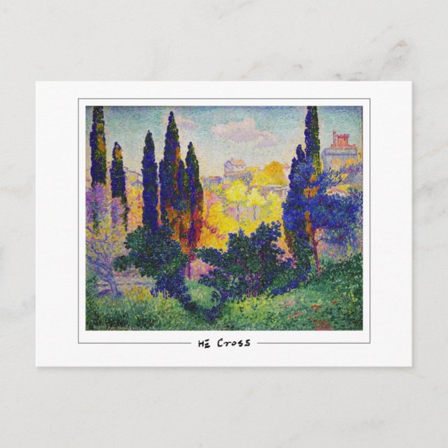 Henri-Edmond Cross #72 - Carte postale Art (Devant)