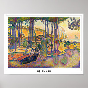 Henri-Edmond Cross Zedign affiche d'art #6