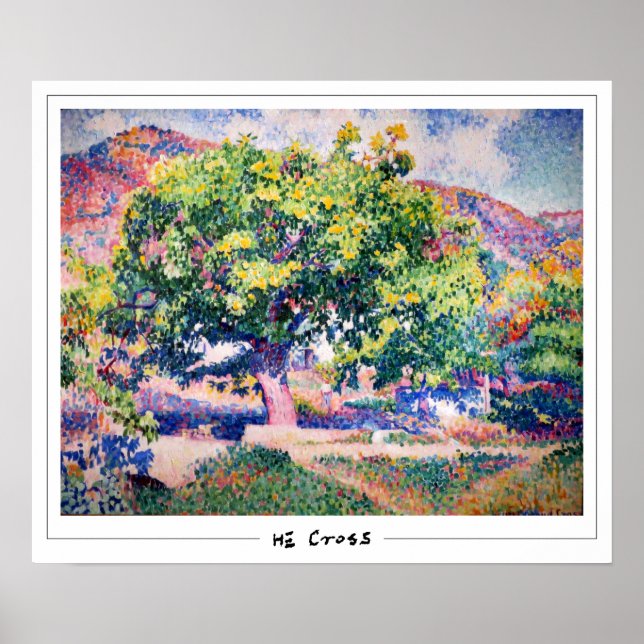 Henri-Edmond Cross Zedign Affiche d'art #99 (Devant)