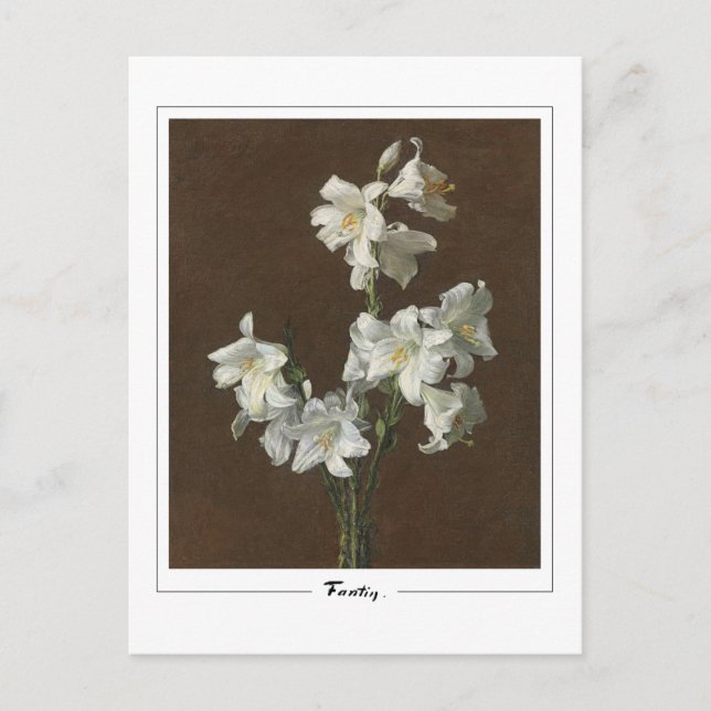 Henri Fantin-Latour #162 - Carte postale d'art fin (Devant)