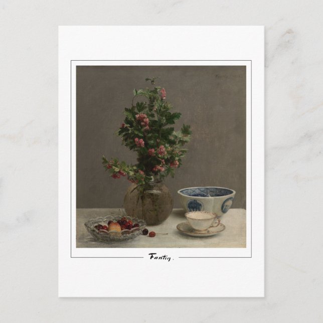 Henri Fantin-Latour #197 - Carte postale Art (Devant)