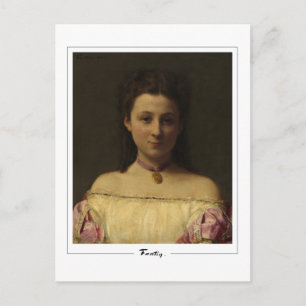 Henri Fantin-Latour #210 - Carte postale d'art fin
