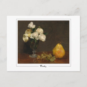 Henri Fantin-Latour #349 - Carte postale d'art fin