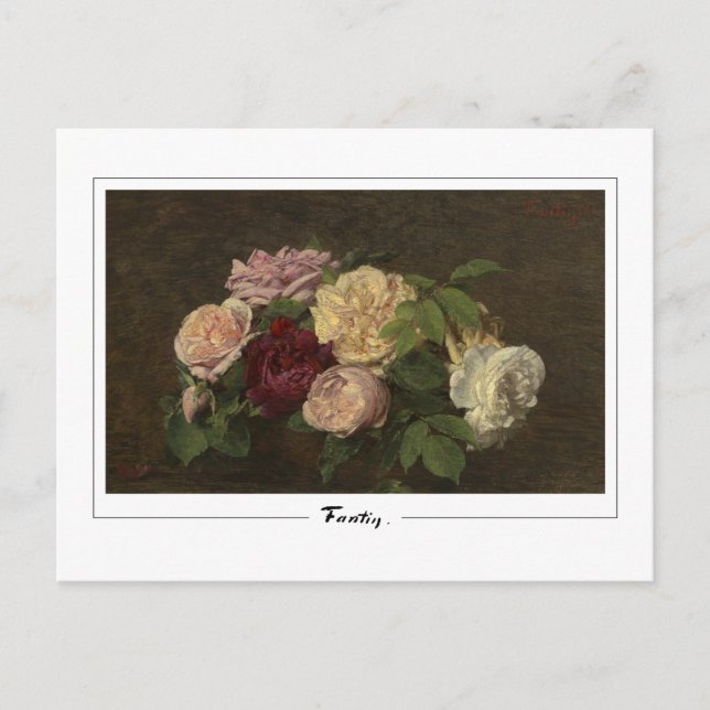 Henri Fantin-Latour #374 - Carte postale Art (Devant)