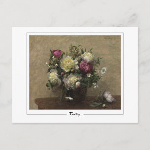 Henri Fantin-Latour #448 - Carte postale d'art fin