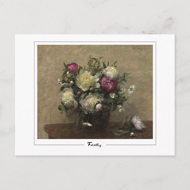 Henri Fantin-Latour #448 - Carte postale d'art fin (Devant)