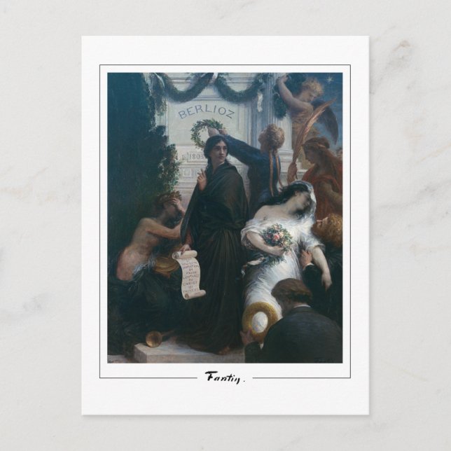 Henri Fantin-Latour #4 - Carte postale d'art fin (Devant)