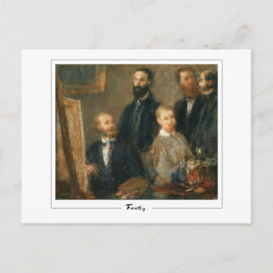 Henri Fantin-Latour #5 - Carte postale d'art fin