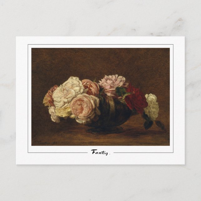 Henri Fantin-Latour #92 - Carte postale Art (Devant)