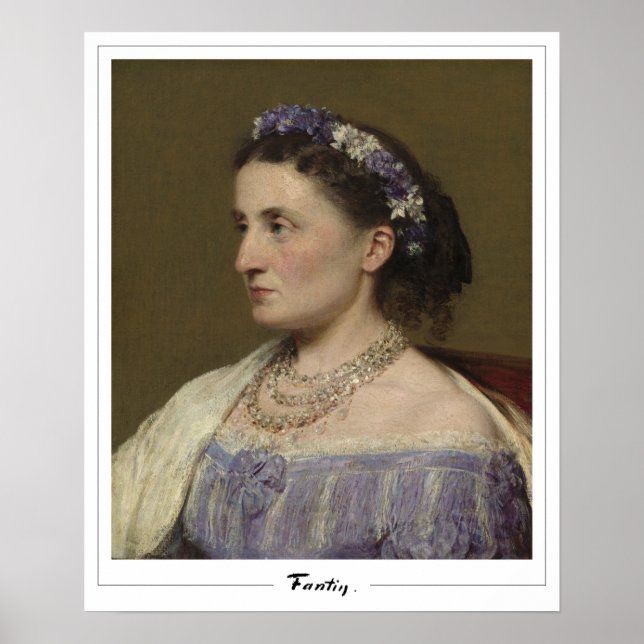 Henri Fantin-Latour Affiche d'art Zedign #1 (Devant)