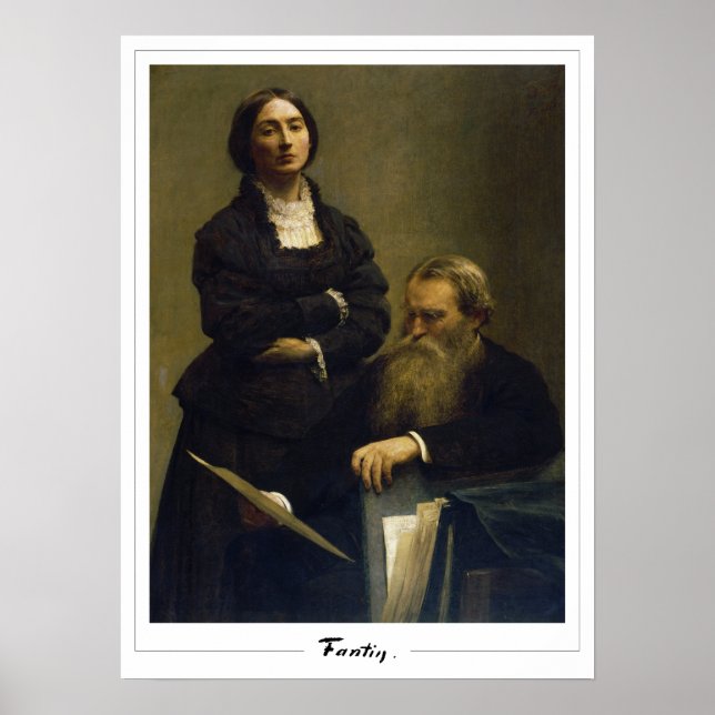 Henri Fantin-Latour Zedign Affiche d'art #115 (Devant)