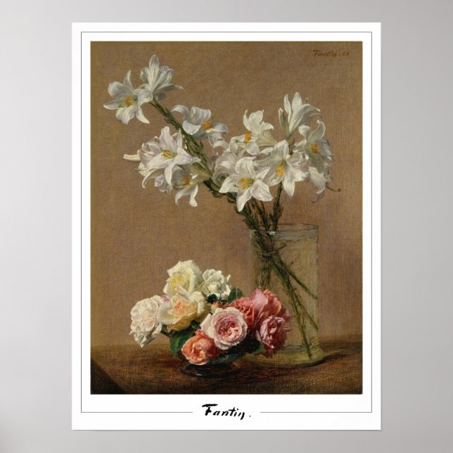 Henri Fantin-Latour Zedign Affiche d'art #138 (Devant)