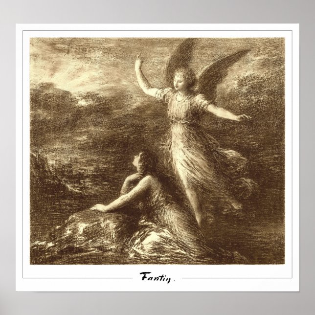 Henri Fantin-Latour Zedign Affiche d'art #394 (Devant)