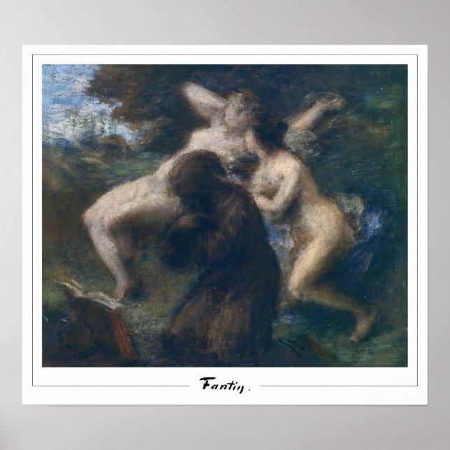Henri Fantin-Latour Zedign Art Poster #10 (Devant)