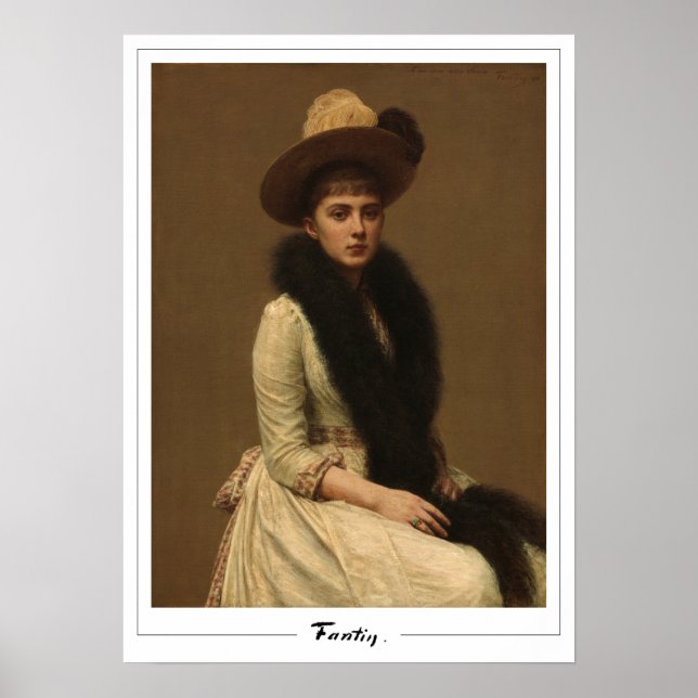 Henri Fantin-Latour Zedign Art Poster #134 (Devant)
