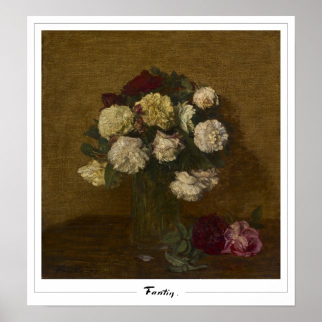 Henri Fantin-Latour Zedign Art Poster #2 (Devant)