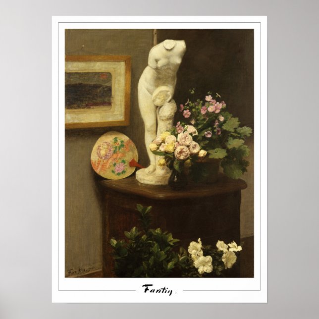 Henri Fantin-Latour Zedign Art Poster #299 (Devant)