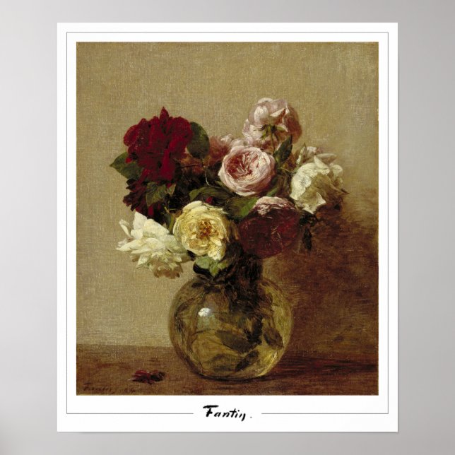 Henri Fantin-Latour Zedign Art Poster #447 (Devant)