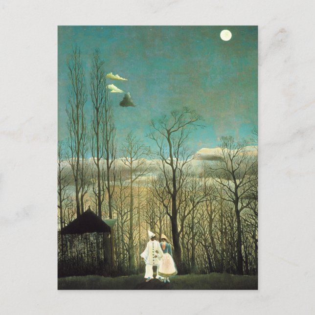 Henri Rousseau Carnaval Soirée Carte postale (Devant)