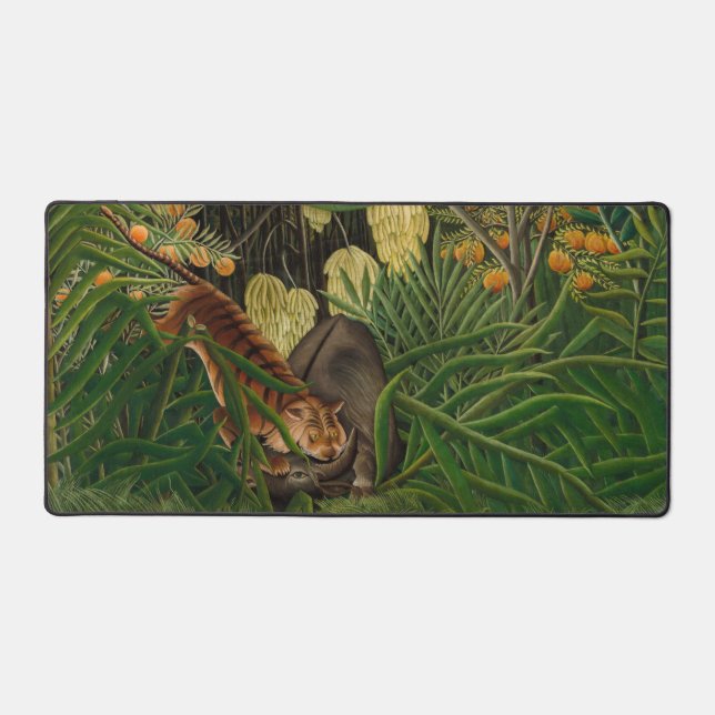 Henri Rousseau - Combat entre le tigre et le buffl (Recto)