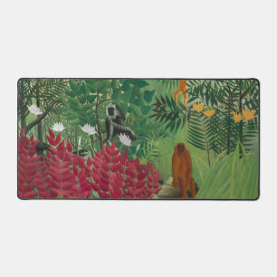 Henri Rousseau - Forêt tropicale avec singes