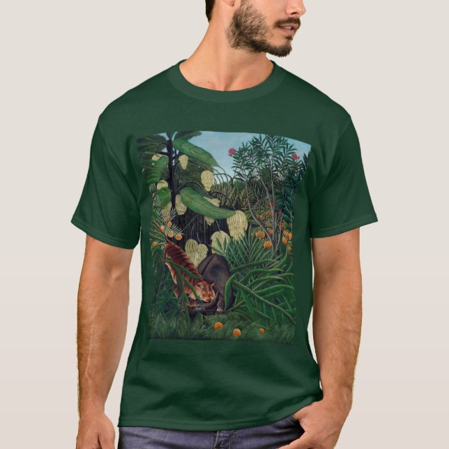 Henri Rousseau Jungle T-Shirt (Devant)