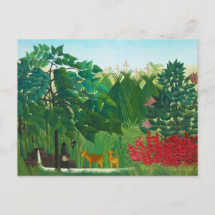 Henri Rousseau La Carte Postale De La Cascade