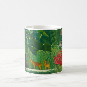Henri Rousseau la tasse de café de cascade