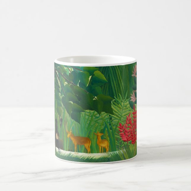 Henri Rousseau la tasse de café de cascade (Centre)