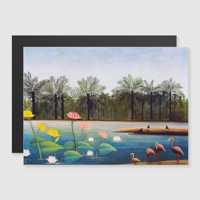 Henri Rousseau - Les Flamants (Devant / Derrière)