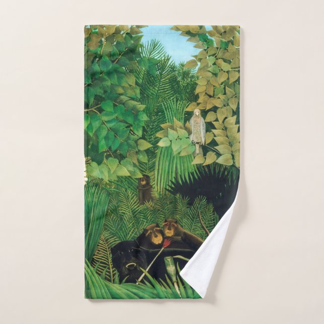 Henri Rousseau - Les Joyeux Farceurs (Serviette à main)