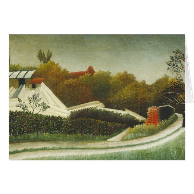Henri Rousseau - Moulin de scie, périphérie de Par (Devant horizontal)