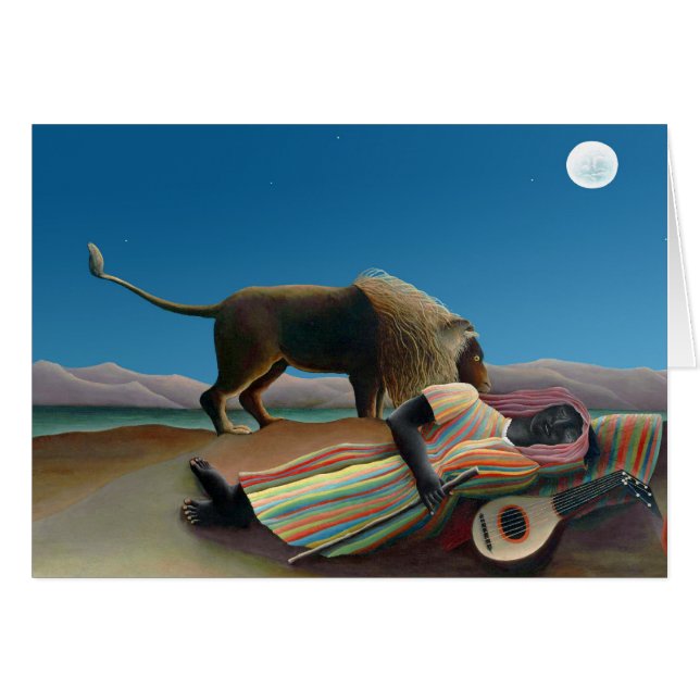Henri Rousseau - The Sleeping Gypsy (Devant horizontal)