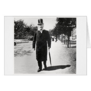 Henrik Ibsen (1828-1906) à Oslo, 1896 (photo b/w)