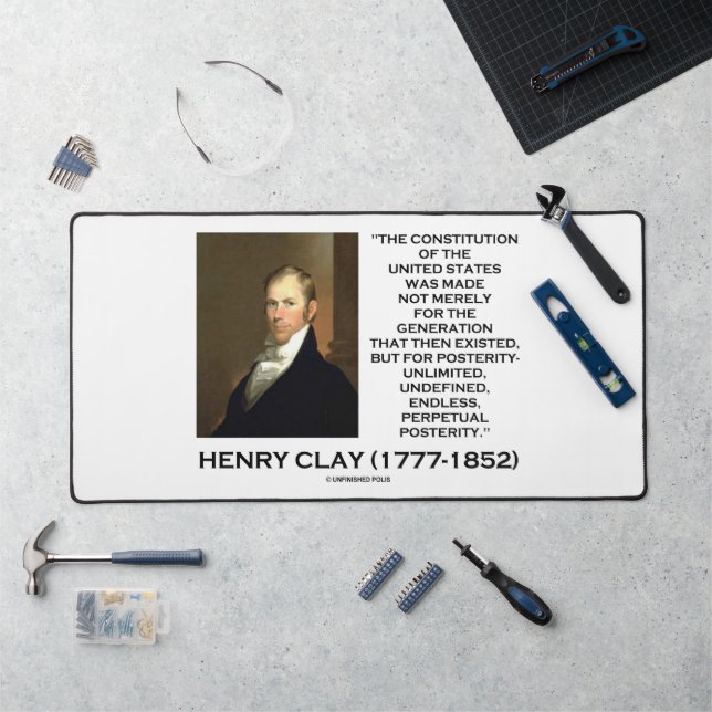 Henry Clay Constitution Of United States Posterity (Poste de travail)