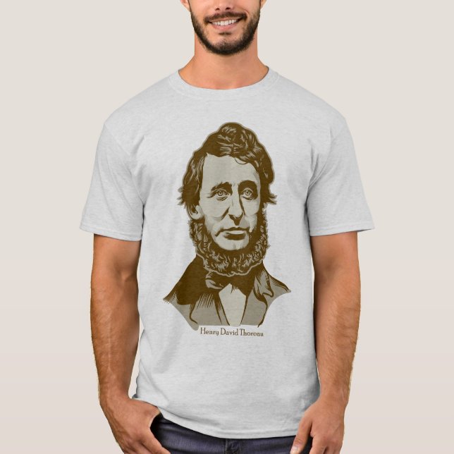 Henry David Thoreau a personnalisé le T-shirt de (Devant)