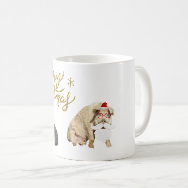 Henry et Eleanor déguisés Mug Joyeux Noël ! (Devant droit)