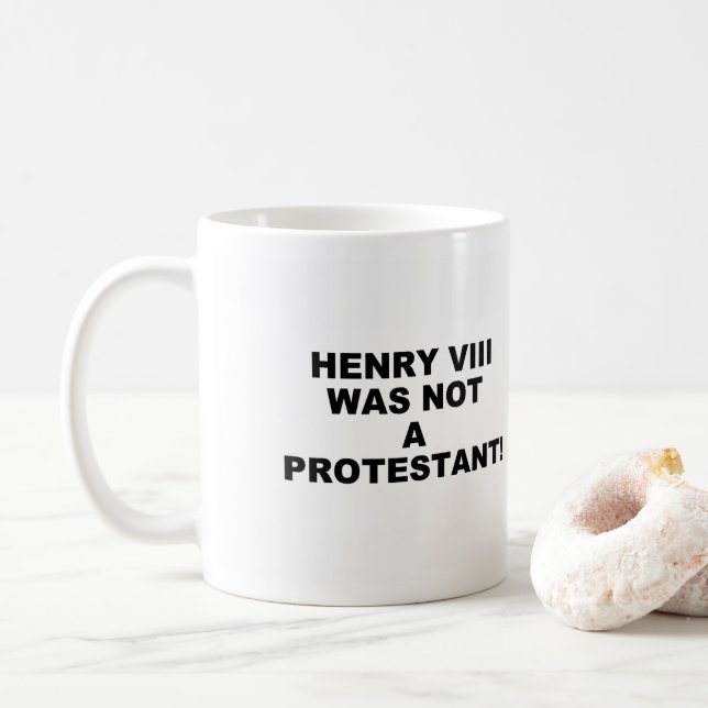 Henry Protestant Mug (Avec donut)