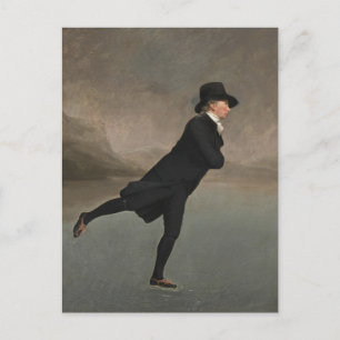Henry Raeburn - Carte postale du ministre du patin