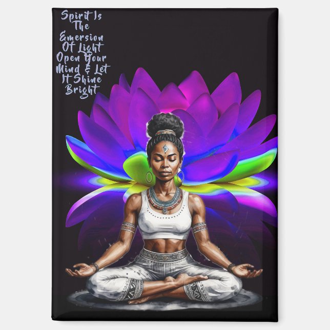 Her Wisdom Emersion   Magnet (Recto)